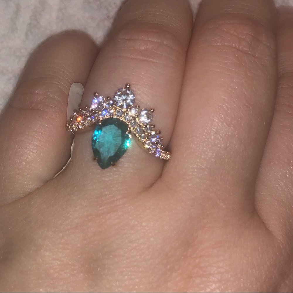 Ring Bomb Aquamarine